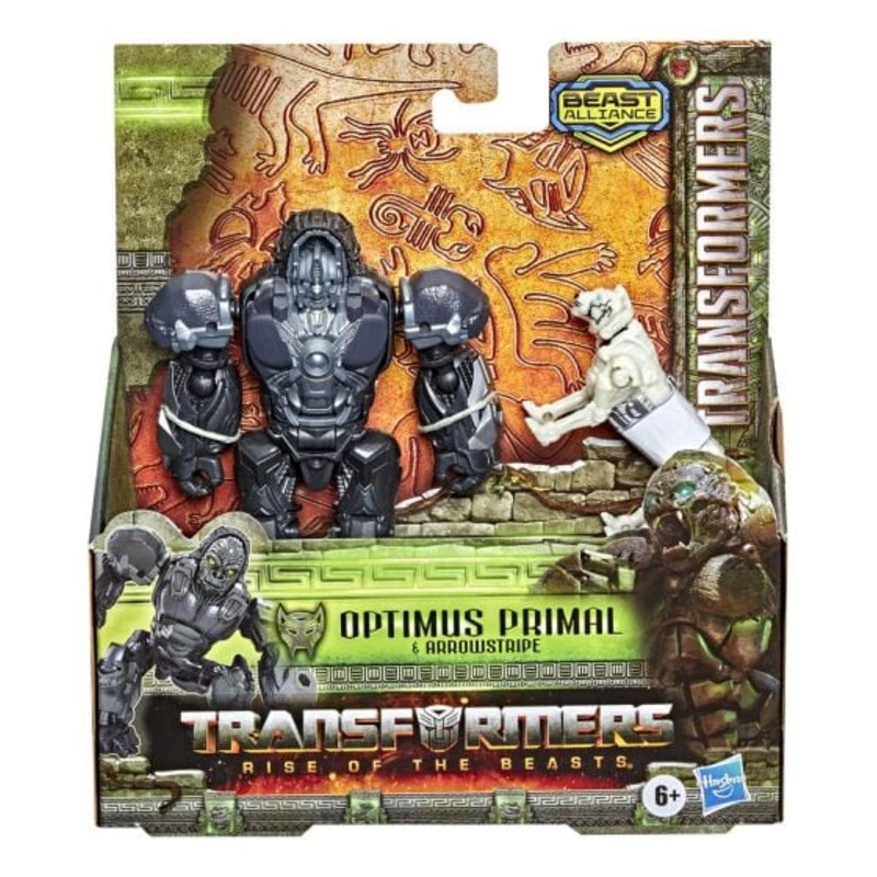TRANSFORMERS RISE OF THE BEASTS F4611 OPTIMUS PRIMAL & ARROWSTRIPE