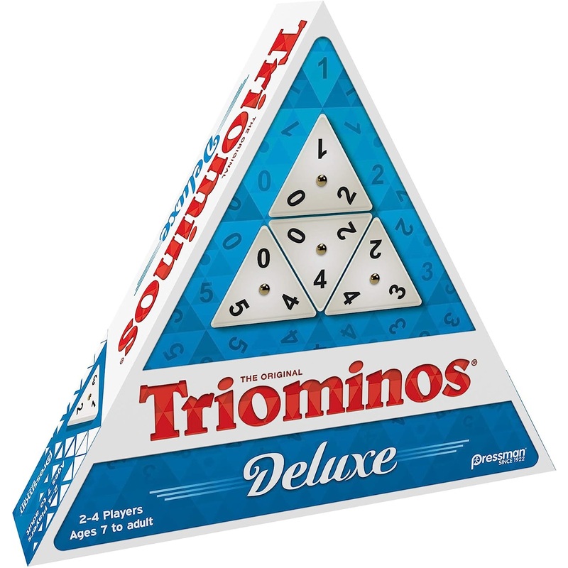 TRIOMINOS DELUXE THE ORIGINAL TRIANGULAR DOMINO GAME
