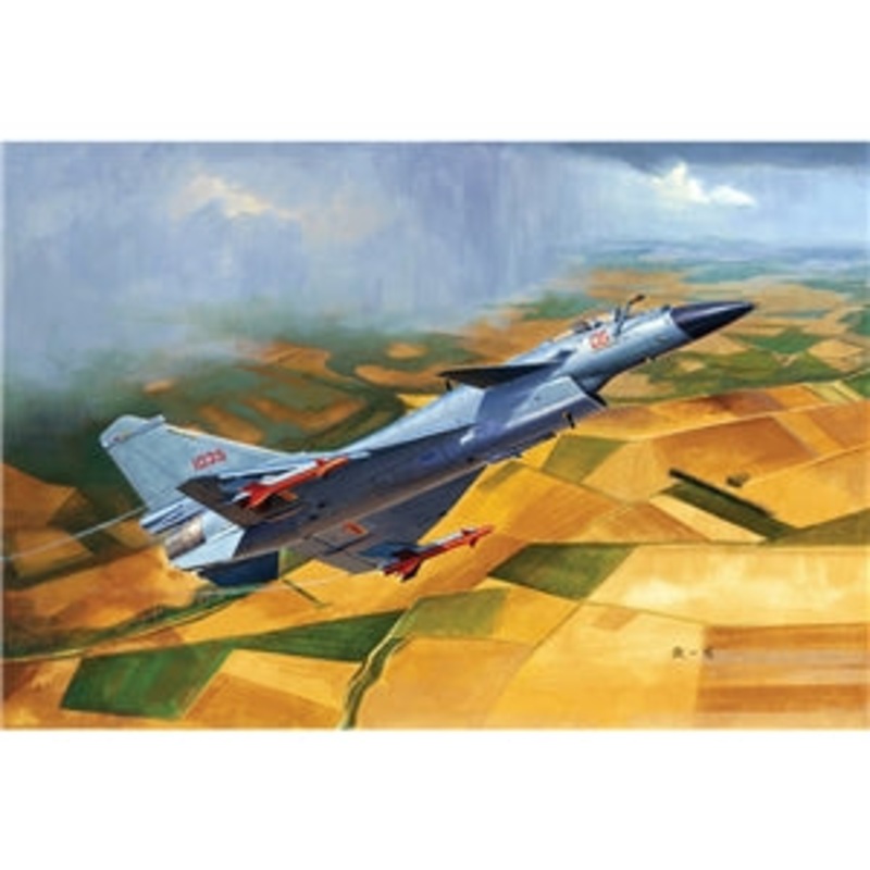 TRUMPETER 01651 CHINESE J-10B  1/72 SCALE
