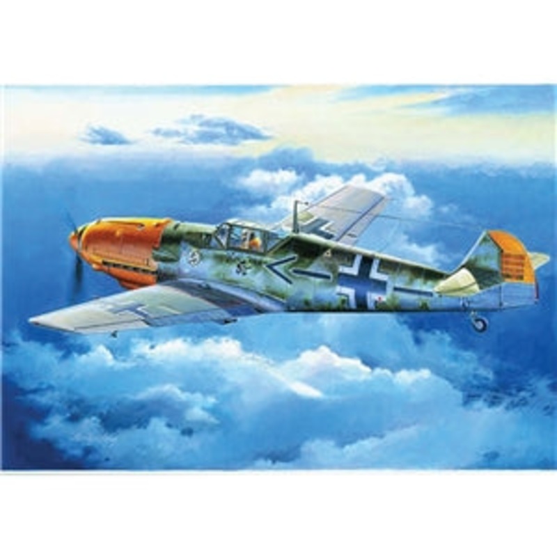 TRUMPETER  02289  German Air Force Messerschmitt Me Bf 109E-4 Fighter Aircraft  1/32 SCALE
