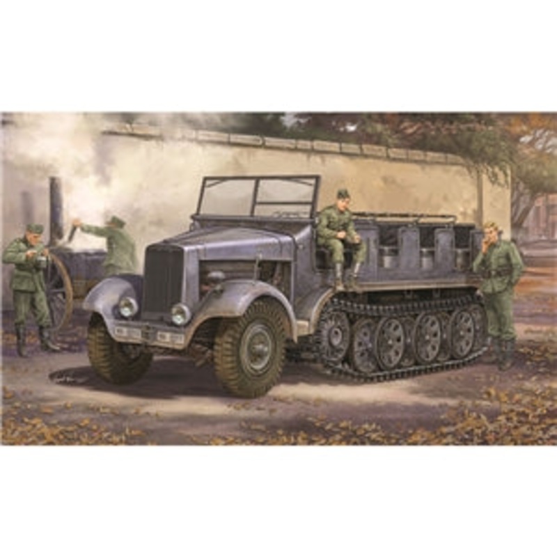 TRUMPETER  05530 German Army SdKfz 6 Half-Track Artillery Vehicle  1/35 SCALE