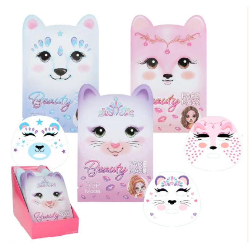 TOP MODEL 0412353 ANIMALBEAUTY FACE MASK (ONE SUPPLIED AT RANDOM)