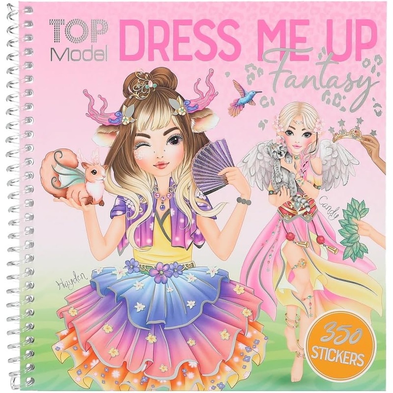 TOP MODEL 0412605 DRESS ME UP FANTASY BOOK