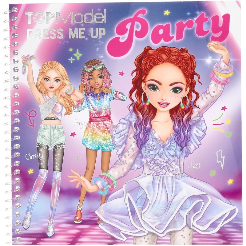 TOP MODEL 0413438 DRESS ME UP PARTY BOOK