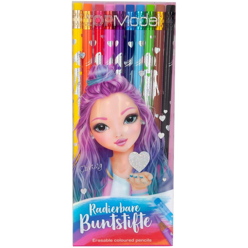 TOP MODEL 1595 ERASABLE COLOURED PENCILS