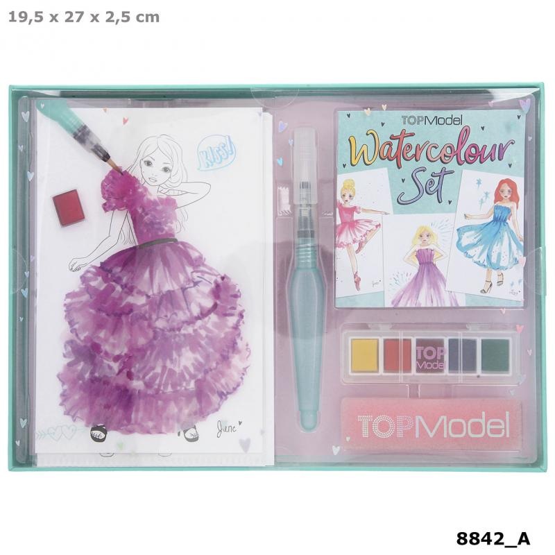 TOP MODEL 8842 WATERCOLOUR SET