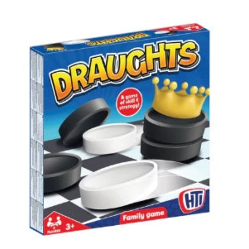 TOYMASTER 1374327 DRAUGHTS FAMILY GAME