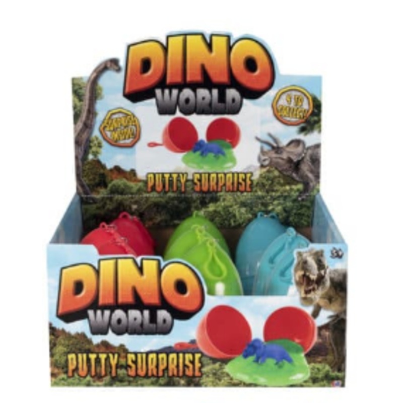 TOYMASTER 1375413 DINO WORLD PUTTY SURPRISE