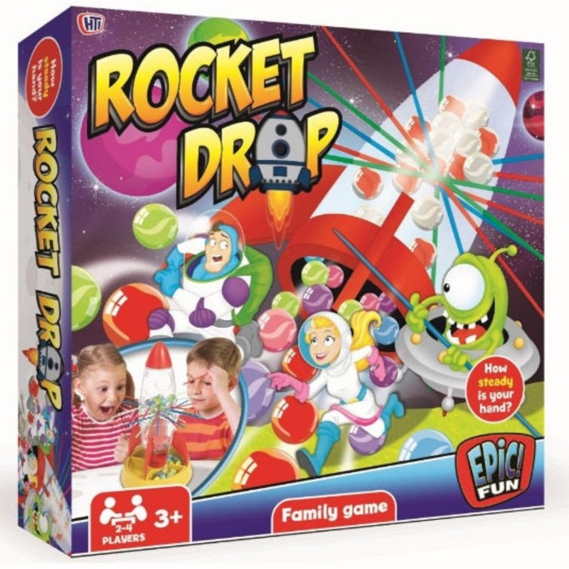 TOYMASTER 1375851 ROCKET DROP MARBLE GAME