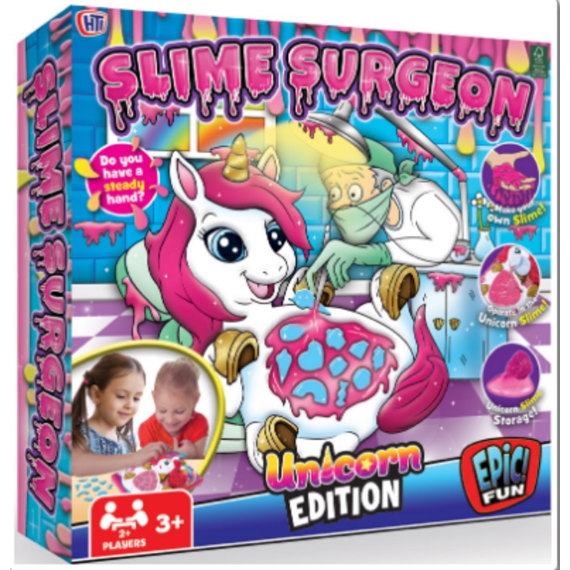TOYMASTER 1375949 UNICORN SLIME SURGEON GAME