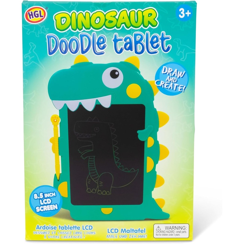 TOYMASTER SV21806 GREEN DINOSAUR DOODLE LCD TABLET