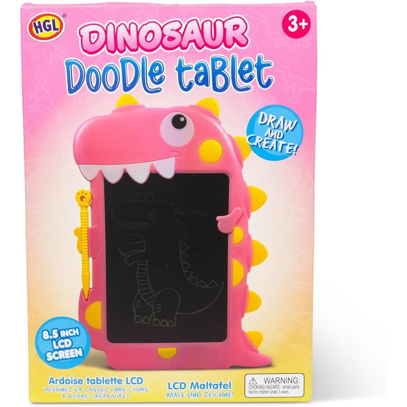TOYMASTER SV21854 PINK DINOSAUR DOODLE LCD TABLET