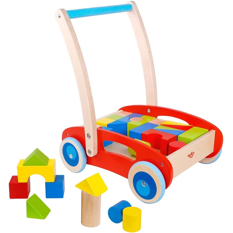 TOYMASTER TKC281 WOODEN BABY WALKER