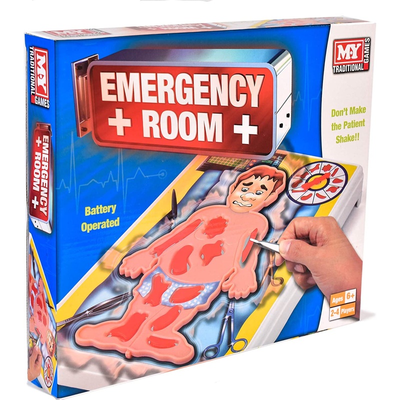 TOYMASTER TY0604 EMERGENCY ROOM GAME