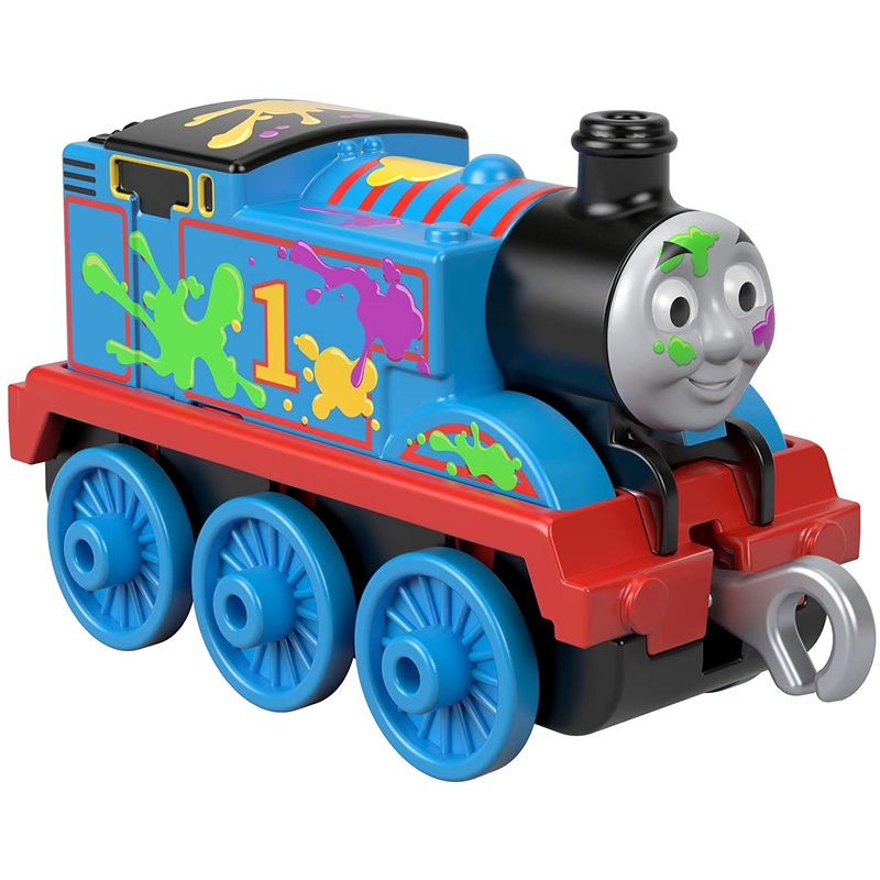THOMAS TRACKMASTER PUSH ALONG GHK64 PAINT SPLAT THOMAS