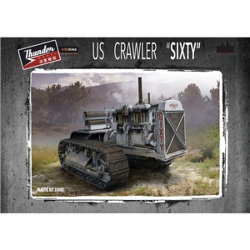 THUNDER MODEL 35005  US CRAWLER SIXTY  1/35 SCALE
