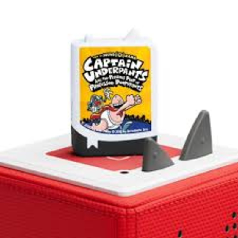 TONIES CAPTAIN UNDERPANTS AND THE PERRILOUS PLOT OF PROFESSOR POOPYPANTS POCKET AUDIOBOOK