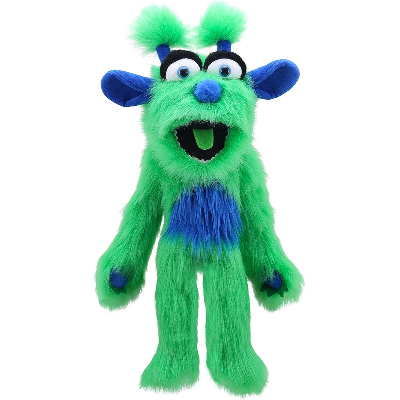 THE PUPPET COMPANY PC007711 GREEN MONSTER HAND PUPPET