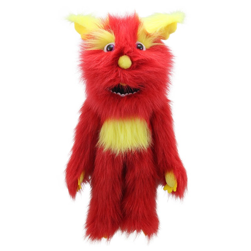 THE PUPPET COMPANY PC007713 RED MONSTER HAND PUPPET
