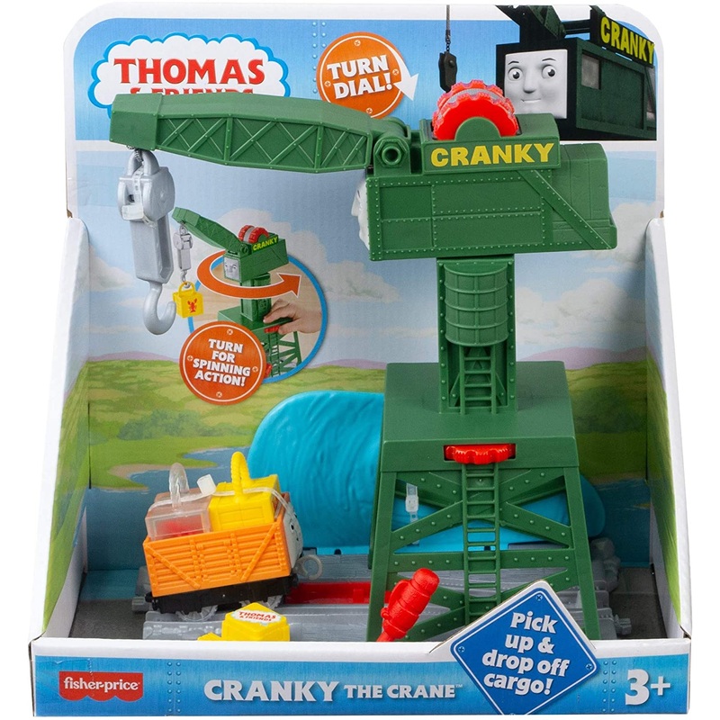 THOMAS AND FRIENDS GPD85 CRANKY THE CRANE PLAYSET