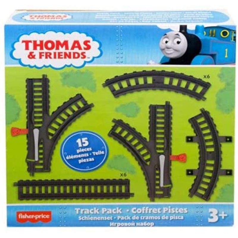 THOMAS AND FRIENDS HBY38 15 PIECE TRACK PACK
