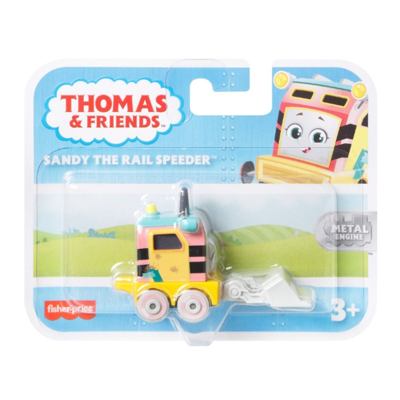 THOMAS & FRIENDS HGR51 PUSH ALONG SANDY THE RAIL SPEEDER