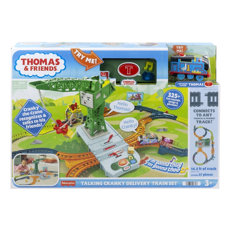 THOMAS & FRIENDS HRB37 TALKING CRANKY DELIVERY TRAIN SET