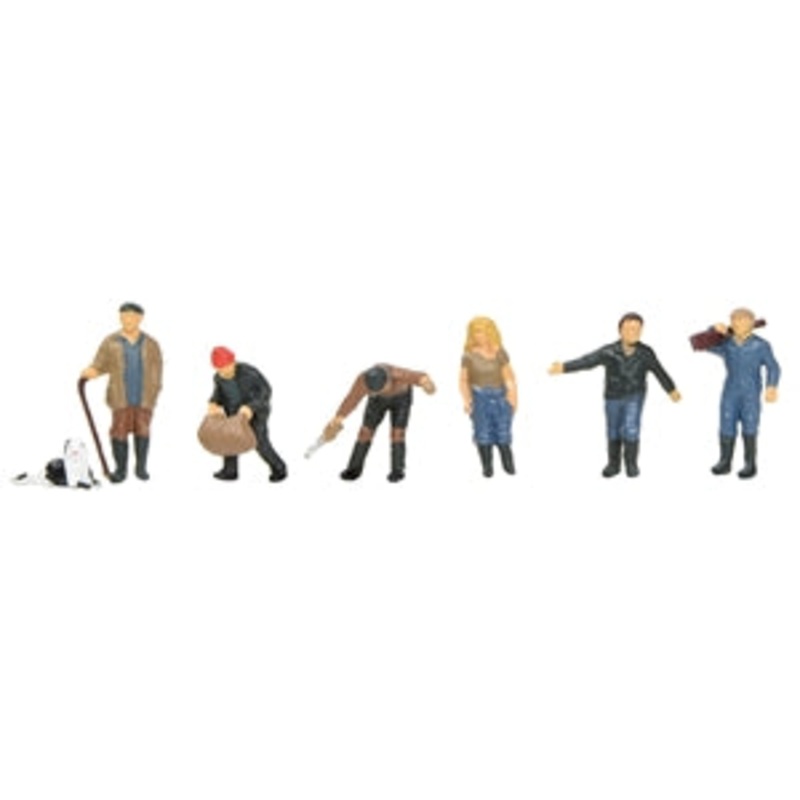 BACHMANN 36-412 MODERN FARMING  OO SCALE FIGURES