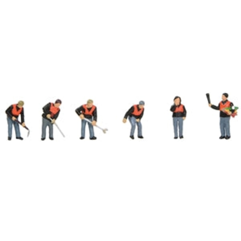 BACHMANN 36-421 1960/70S LINESIDE WORKERS OO SCALE FIGURES