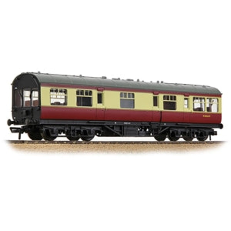 BACHMANN 39-781 LMS 50FT INSPECTION SALOON BR CRIMSON AND CREAM