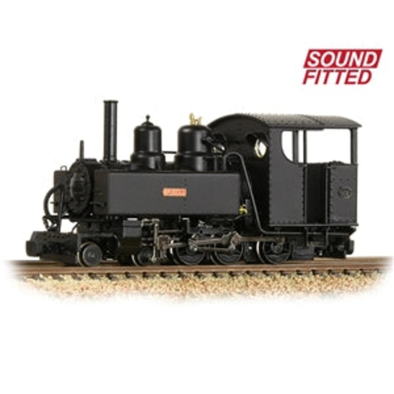BACHMANN 391-028ASF BALDWIN CLASS 10-12-D BRIDGET ASHOVER LIGHT RAILWAY BLACK SOUND FITTED OO9 SCALE