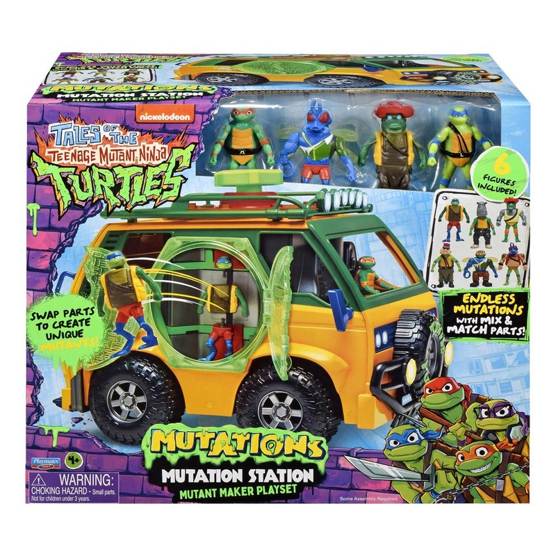 TEENAGE MUTANT NINJA TURTLES MUTANT MAYHEM 84386 MUTATION STATION VAN