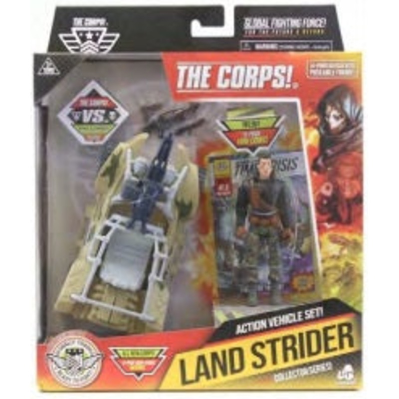 THE CORPS 33805 LAND STRIDER SOLDIER & VEHICLE (2 DESIGNS ONE SUPPLIED)