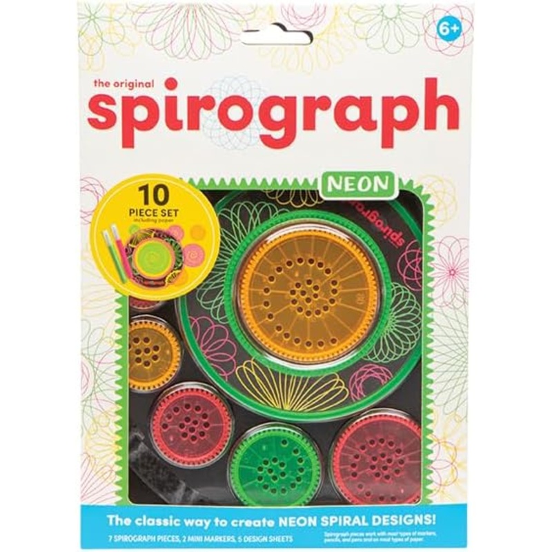 THE ORIGINAL SPIROGRAPH 24314 NEON ENVELOPE