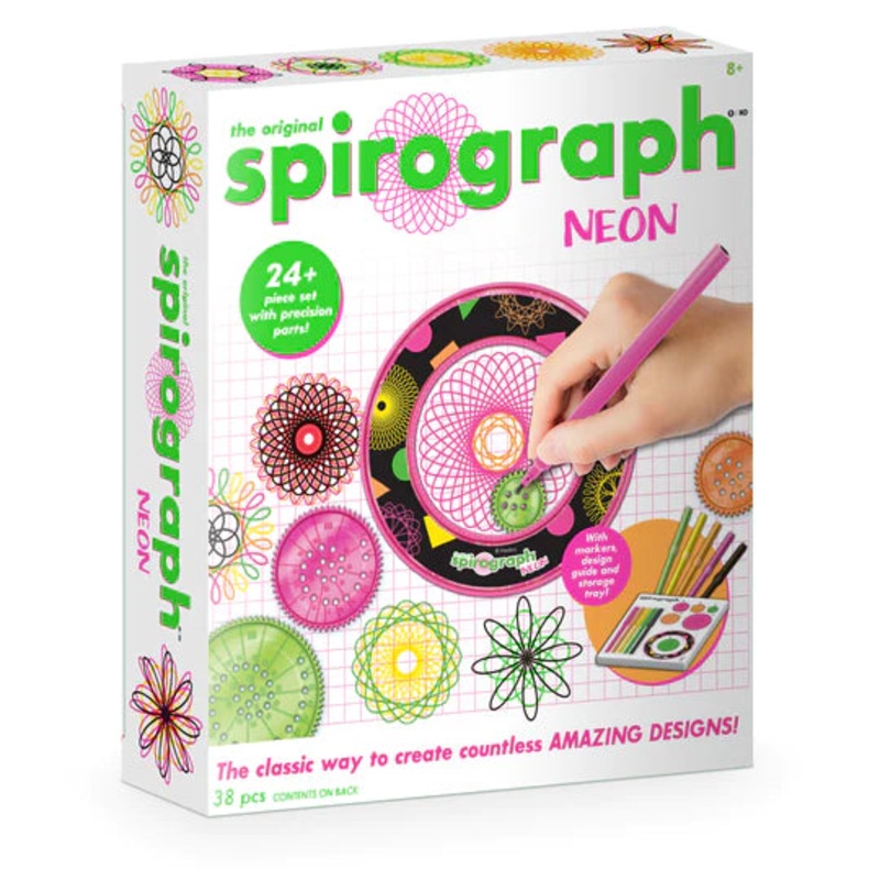 THE ORIGINAL SPIROGRAPH SP104 NEON SET