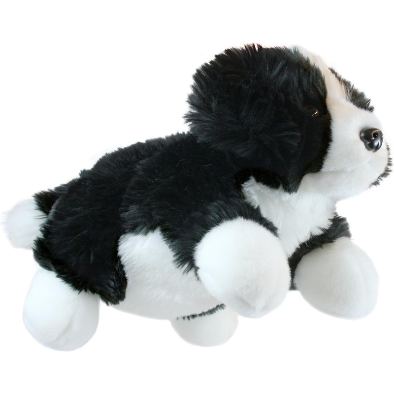 THE PUPPET COMPANY PC001802 FULL BODIED BORDER COLLIE HAND PUPPET
