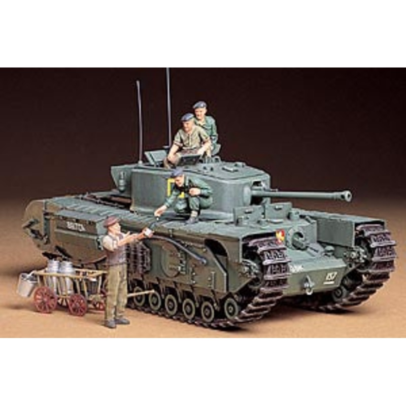 TAMIYA 35049 35210 CHURCHILL MK.VII TANK 1/35 SCALE