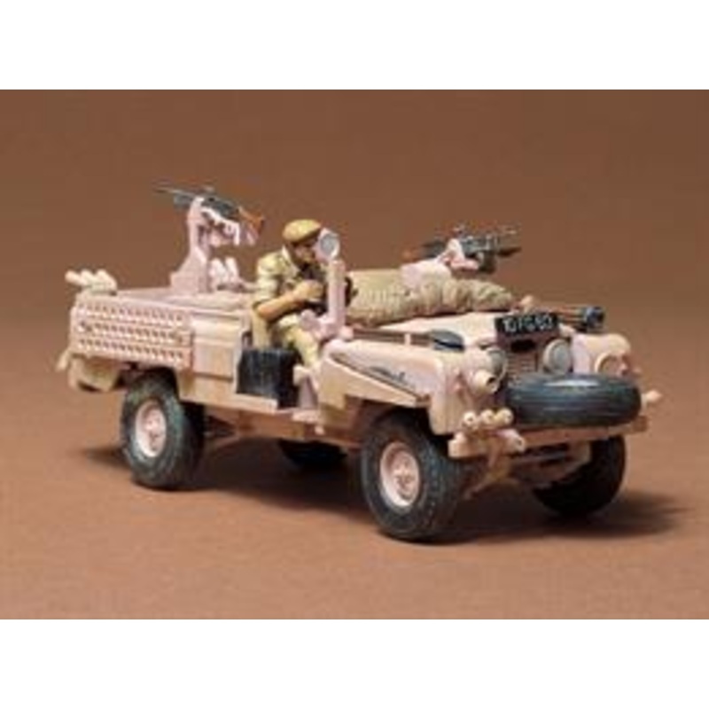 TAMIYA 35076 S.A.S LANDROVER PINK PANTHER  1/35 SCALE