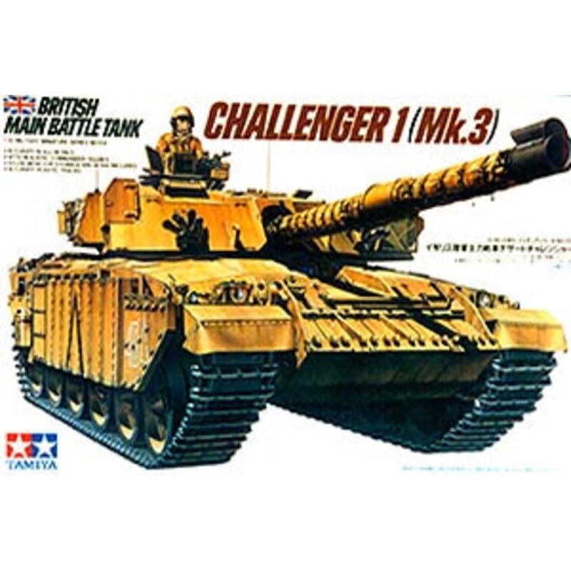 TAMIYA 35154 BRITISH MAIN BATTLE TANK CHALLENGER 1 1/35 SCALE