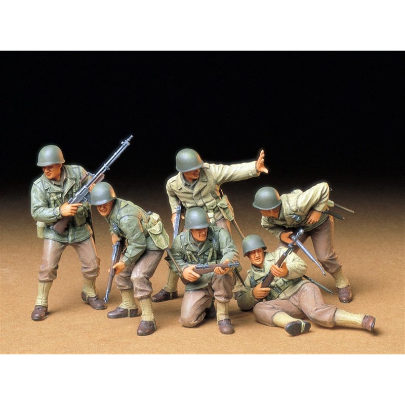 Tamiya 35192 U.S Army Assault Infantry Figure Set 1/35