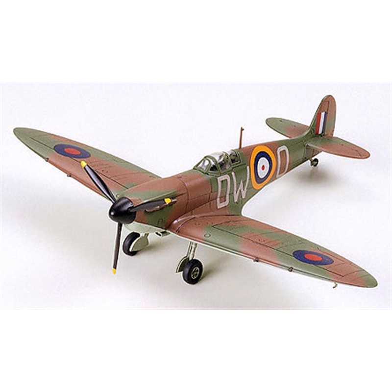 Tamiya 60748 Spitfire Mk1 WW2 Fighter Aircraft Kit 1/72