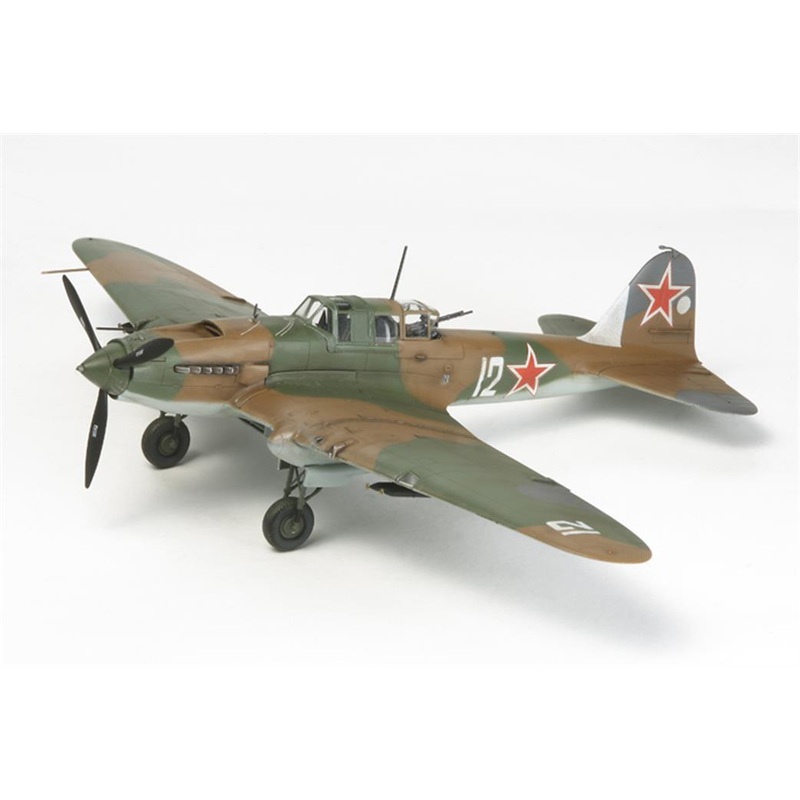Tamiya 60781 Ilyushin IL-2 Sturmovik Ground Attack Aircraft Kit 1/72