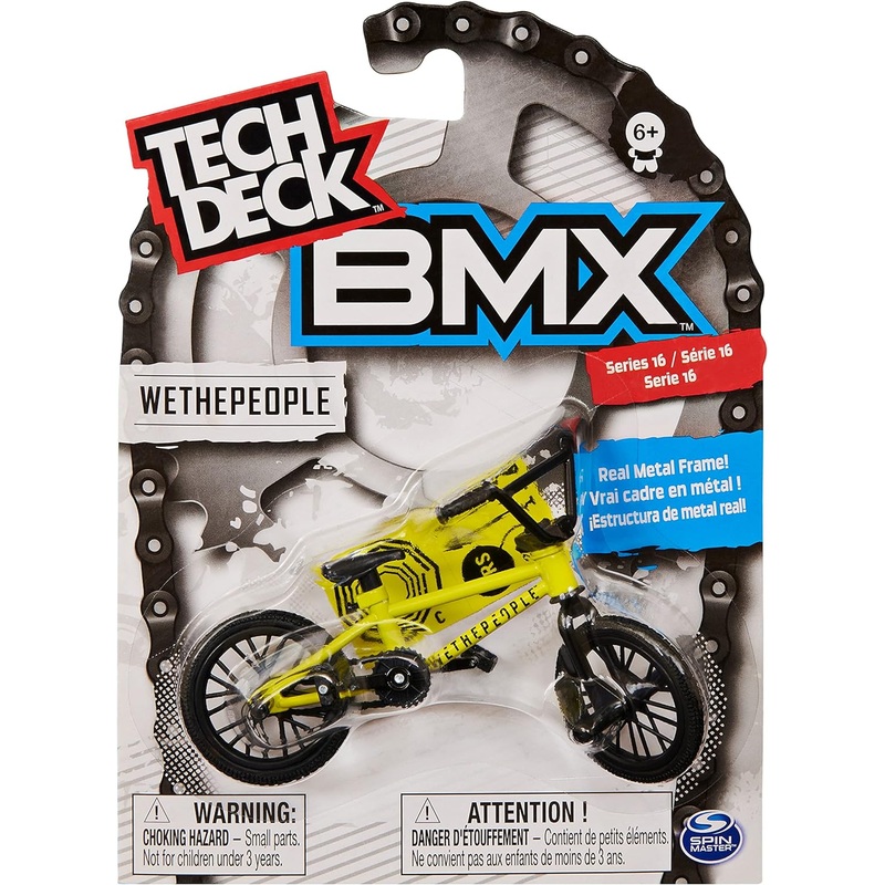 TECH DECK 6028602 BMX SINGLE PACK (ASSORTED DESIGNS,SUPPLIED AT RANDOM)