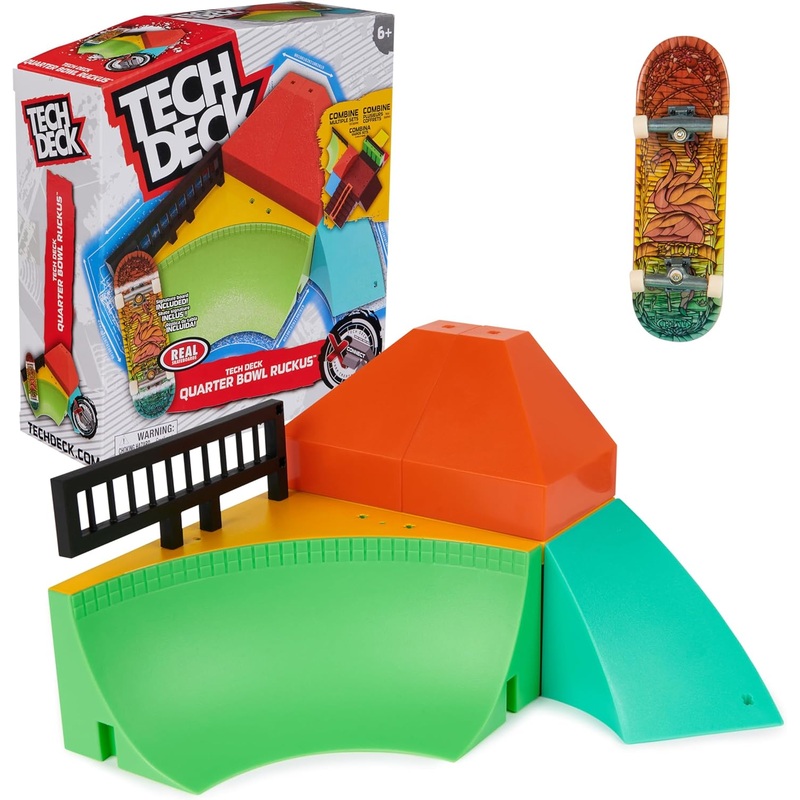 TECH DECK 6070358 QUARTER BOWL RUCKUS RAMP