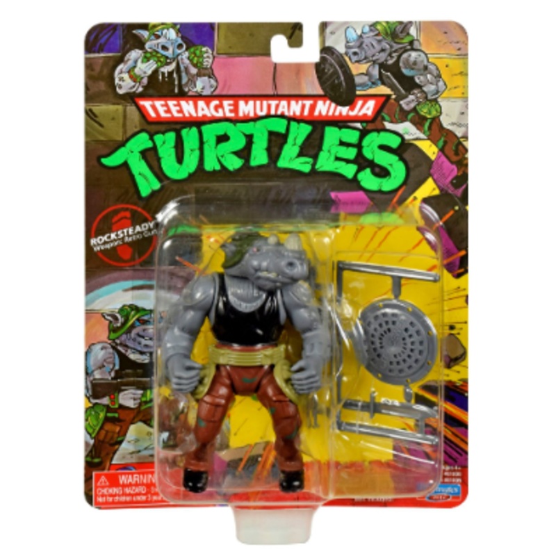 TEENAGE MUTANT NINJA TURTLES 81009 CLASSIC MUTANT ROCKSTEADY