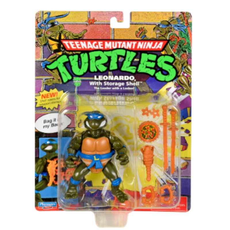 TEENAGE MUTANT NINJA TURTLES 81031 LEONARDO WITH STORAGE SHELL