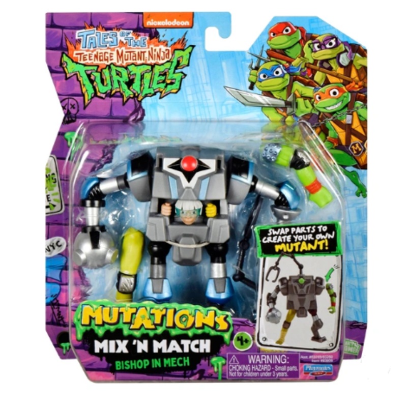 TEENAGE MUTANT NINJA TURTLES 83809 MIX 'N MATCH MUTATIONS BISHOP IN MECH