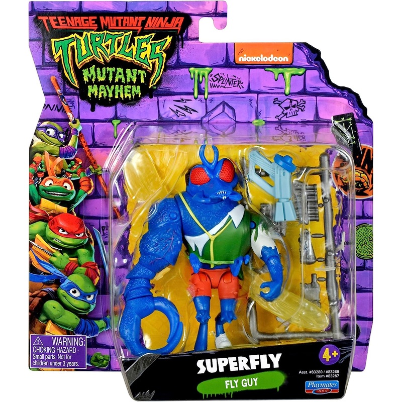 TEENAGE MUTANT NINJA TURTLES MUTANT MAYHEM 83287 SUPERFLY FLY GUY