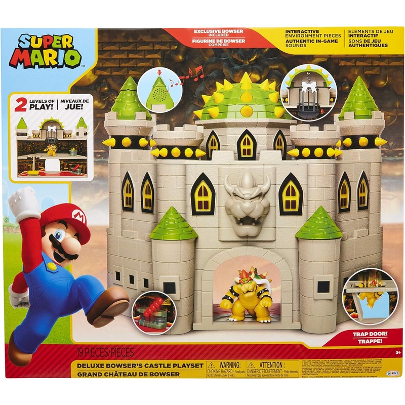 SUPER MARIO 40020 DELUXE BOWSER'S CASTLE PLAYSET
