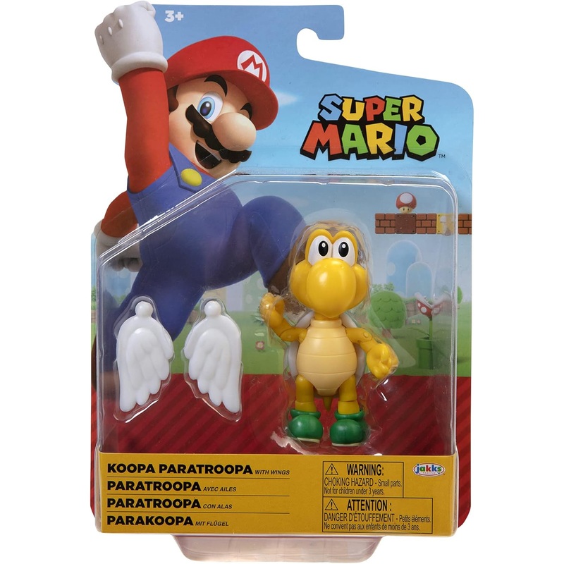SUPER MARIO 40731 KOOPA PARATROOPA WITH WINGS ARTICULATED FIGURE
